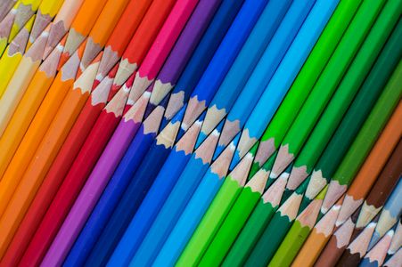 Rainbow of Pencils — 200-piece jigsaw puzzle