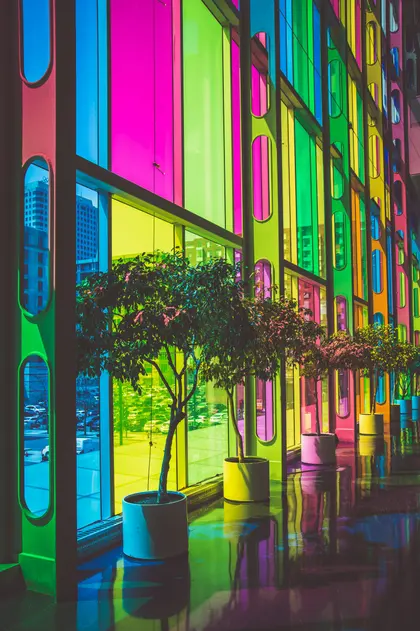 Rainbow Window Reflections — 300-piece jigsaw puzzle