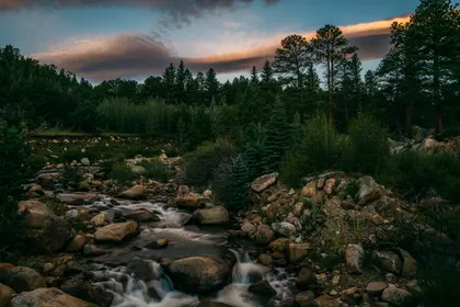 Twilight River Serenity — 300-piece jigsaw puzzle
