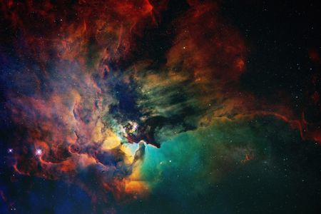 Cosmic Nebula Burst — 200-piece jigsaw puzzle
