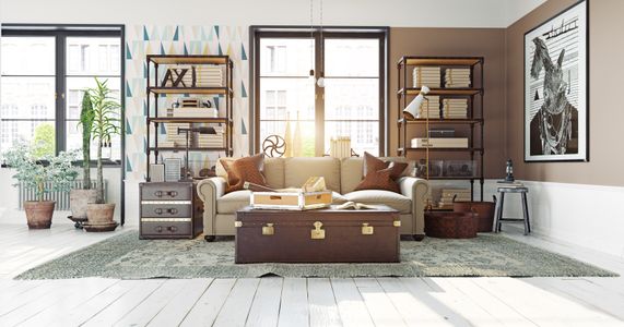 Cozy Sunlit Room — 300-piece jigsaw puzzle