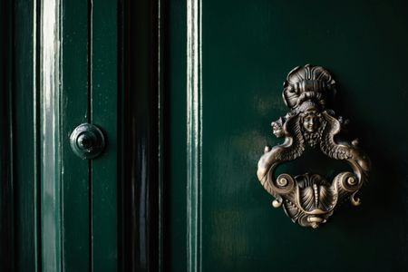 Ornate Door Knocker — 100-piece jigsaw puzzle