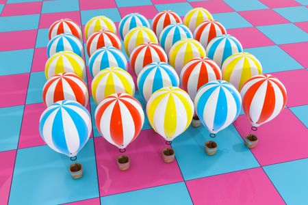 Colorful Balloon Parade — 400-piece jigsaw puzzle
