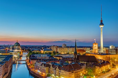 Berlin Evening Glow — 150-piece jigsaw puzzle