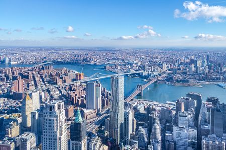 Skyline Over Bridges — 200-piece jigsaw puzzle