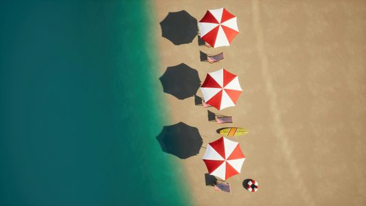 Beachside Serenity — 100-piece jigsaw puzzle
