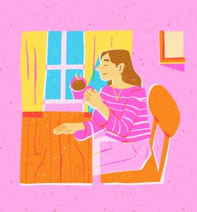 Cozy Morning Coffee — 400-piece jigsaw puzzle