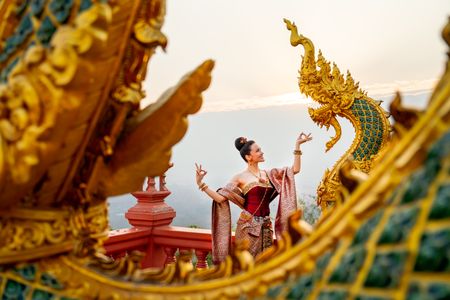 Cultural Elegance Unveiled — 100-piece jigsaw puzzle
