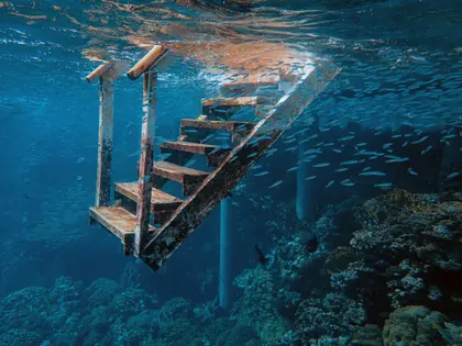 Submerged Stairway — 300-piece jigsaw puzzle