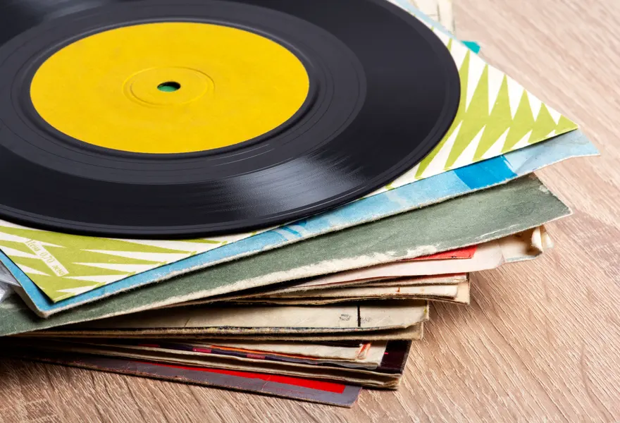 Vintage Vinyl Vibes — 100-piece jigsaw puzzle
