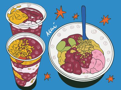 Colorful Açai Delight — 200-piece jigsaw puzzle