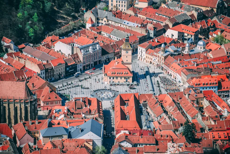 Charming Old Town — 64-piece jigsaw puzzle