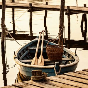 Serene Boat Dock — 200-piece jigsaw puzzle