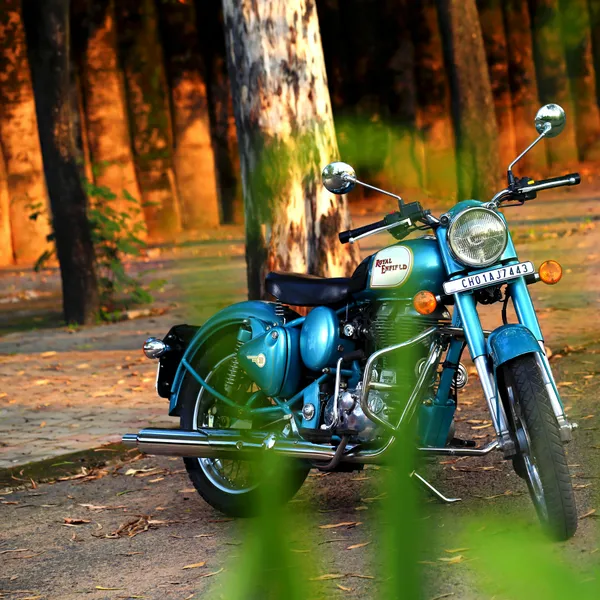 Vintage Motorcycle Escape — 100-piece jigsaw puzzle