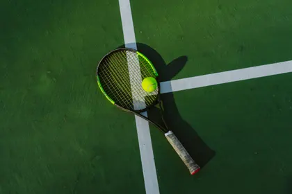 Tennis Court Essentials — 150-piece jigsaw puzzle