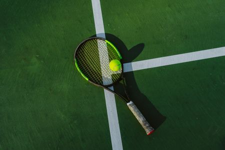 Tennis Court Essentials — 150-piece jigsaw puzzle