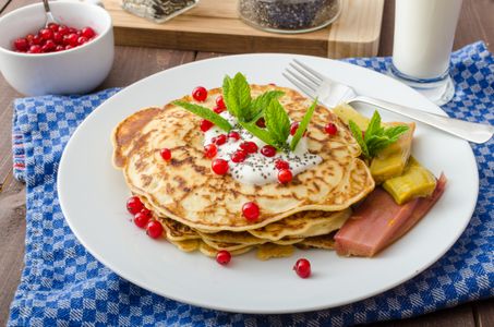 Delicious Pancake Breakfast — 300-piece jigsaw puzzle