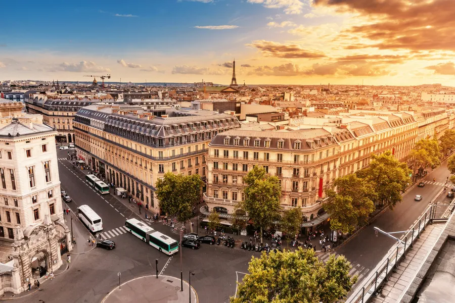Parisian Sunset Glow — 150-piece jigsaw puzzle