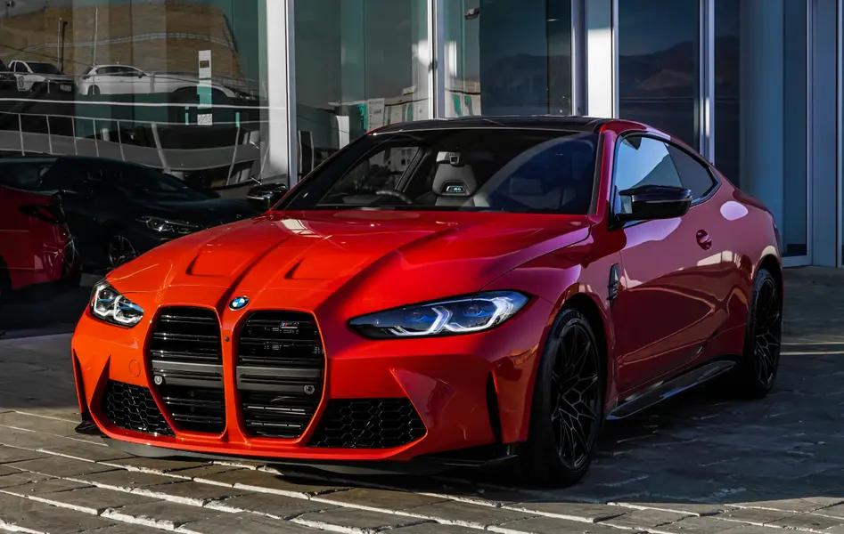Sleek Red Coupe — 400-piece jigsaw puzzle