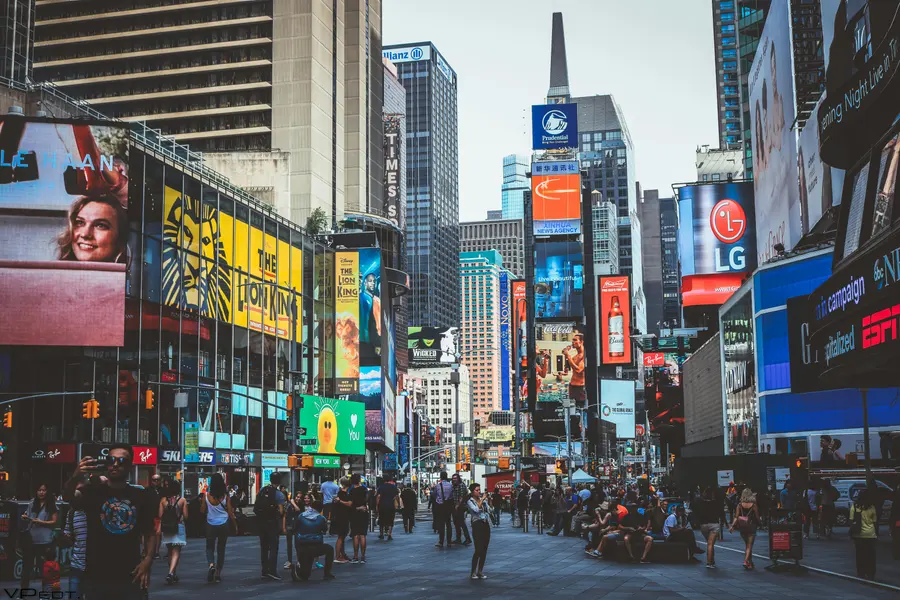 Vibrant Times Square — 300-piece jigsaw puzzle