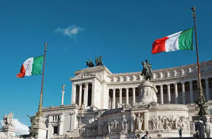 Italiensk monumental storhet — pussel med 200 bitar