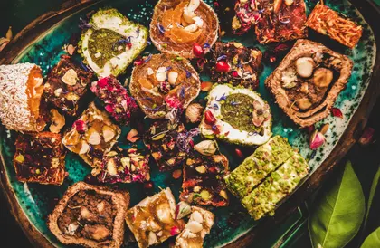 Gourmet Dessert Medley — 64-piece jigsaw puzzle