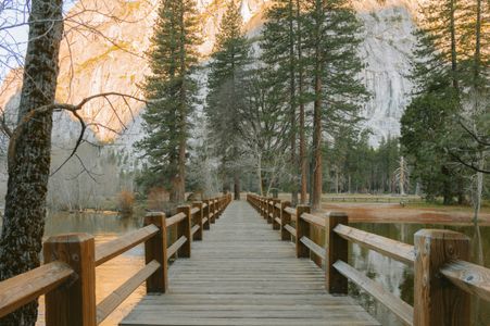 Mountain Bridge View — 200-piece jigsaw puzzle