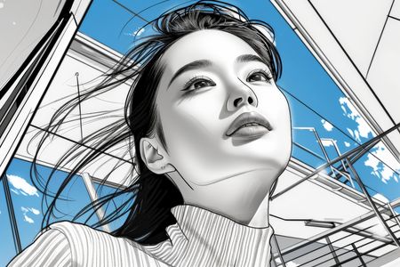 Dreaming Under Blue Skies — 200-piece jigsaw puzzle