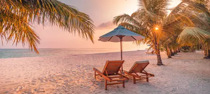 Sunset Beach Serenity — 100-piece jigsaw puzzle