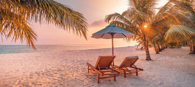 Sunset Beach Serenity — 100-piece jigsaw puzzle