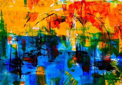 Vibrant Color Symphony — 200-piece jigsaw puzzle