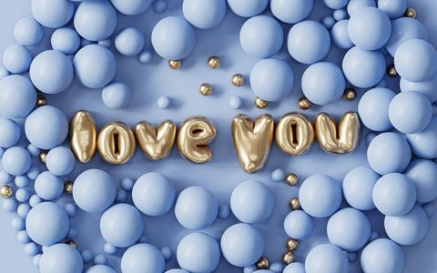Love in Gold Letters — 400-piece jigsaw puzzle