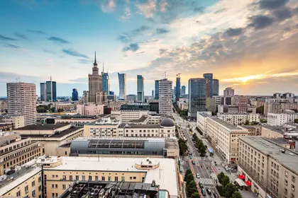 Sunset Over Warsaw — 200-piece jigsaw puzzle