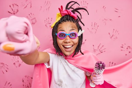 Playful Cleaning Hero — 100-piece jigsaw puzzle