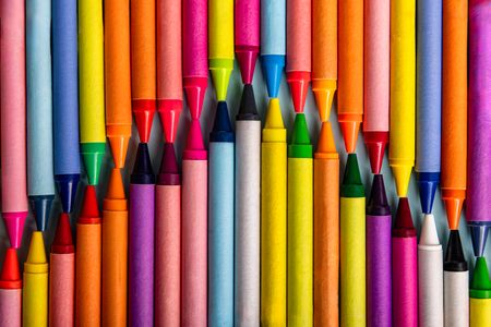 Vibrant Crayon Array — 300-piece jigsaw puzzle