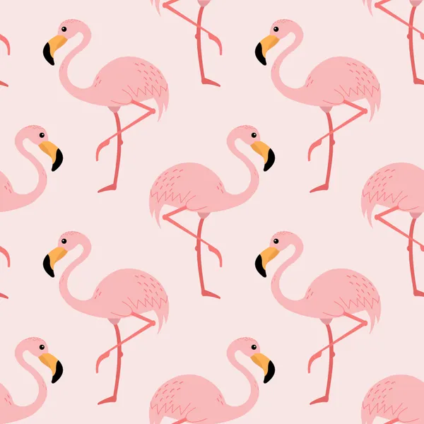 Pink Flamingo Pattern — 200-piece jigsaw puzzle