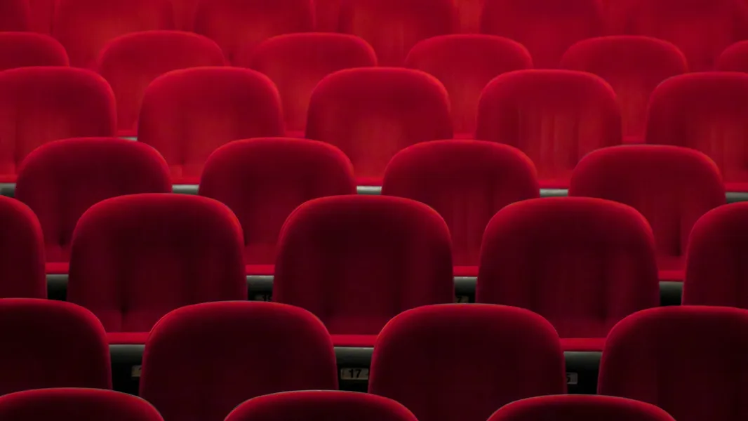 Assentos vazios de teatro — quebra-cabeça de 500 peças