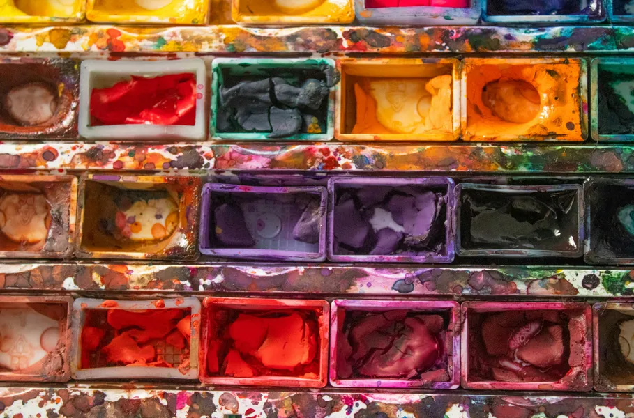 Caos colorido — rompecabezas de 200 piezas