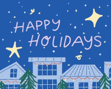Festive Holiday Scene — 100-piece jigsaw puzzle