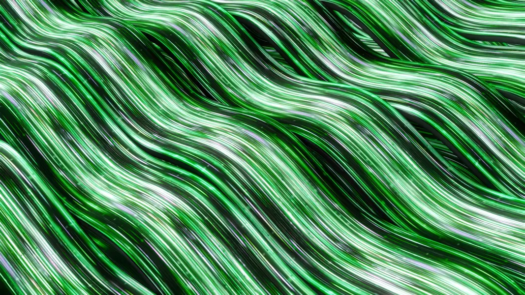 Green Energy Waves — 200-piece jigsaw puzzle