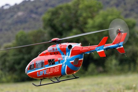 Rescue Helicopter in Action — 200-piece jigsaw puzzle