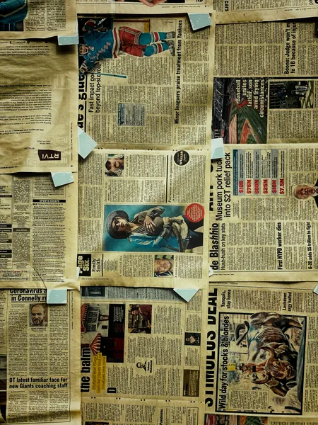 Vintage Newspaper Spread — 150-piece jigsaw puzzle
