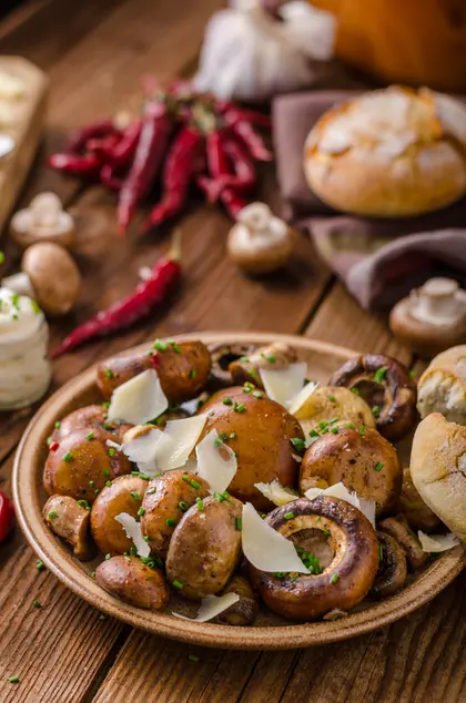 Gourmet Mushroom Delight — 100-piece jigsaw puzzle