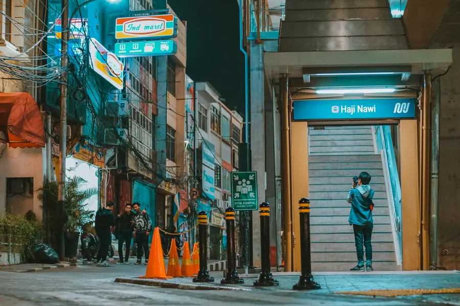 Nightlife in Jakarta — 400-piece jigsaw puzzle