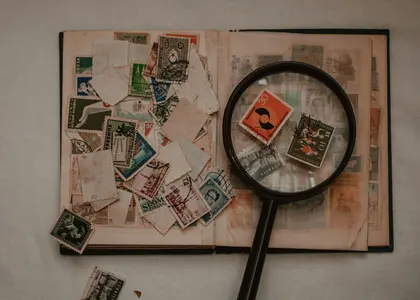 Vintage Stamp Collection — 300-piece jigsaw puzzle