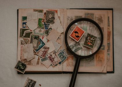 Vintage Stamp Collection — 300-piece jigsaw puzzle