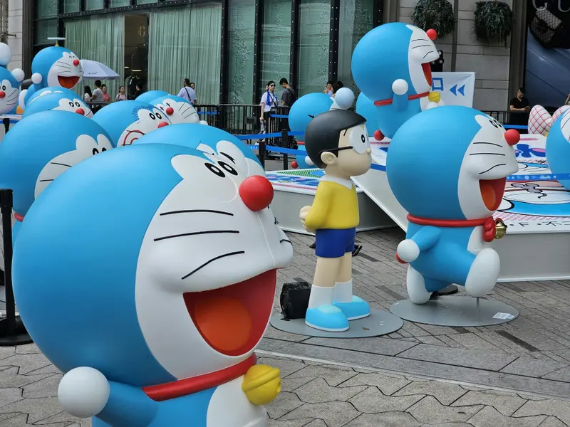 Doraemon Street Exhibit — 150-piece jigsaw puzzle