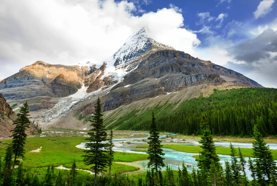 Majestic Mountain Landscape — 200-piece jigsaw puzzle
