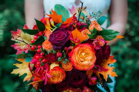Autumn Blossom Bouquet — 400-piece jigsaw puzzle