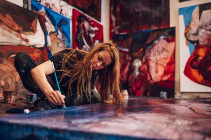 Artistic Passion Unleashed — 300-piece jigsaw puzzle